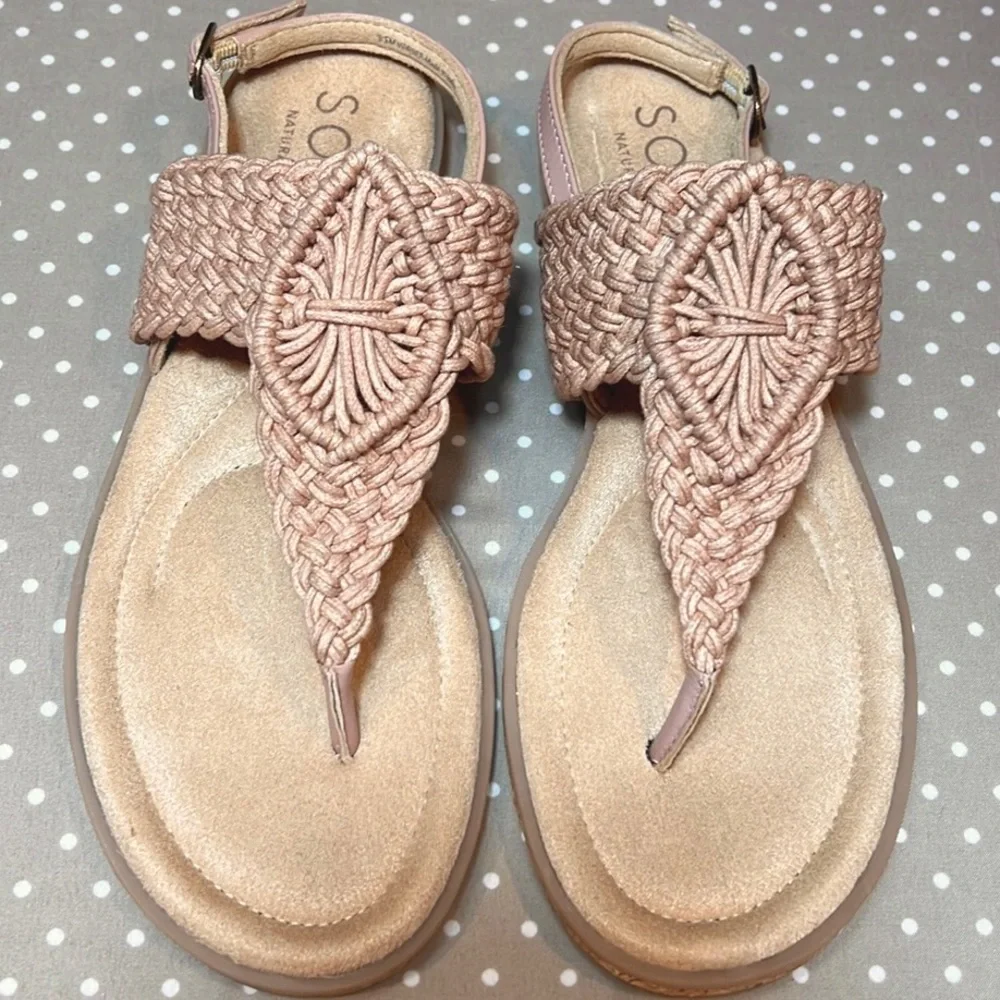 Naturalizer macrame sandals